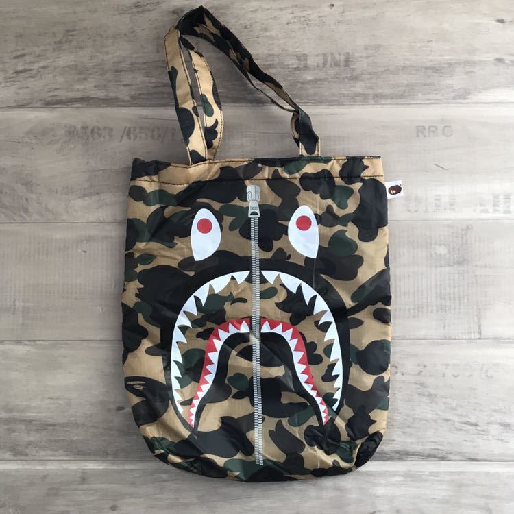 ☆新品☆ シャーク トート バッグ a bathing ape bape shark bag 1st