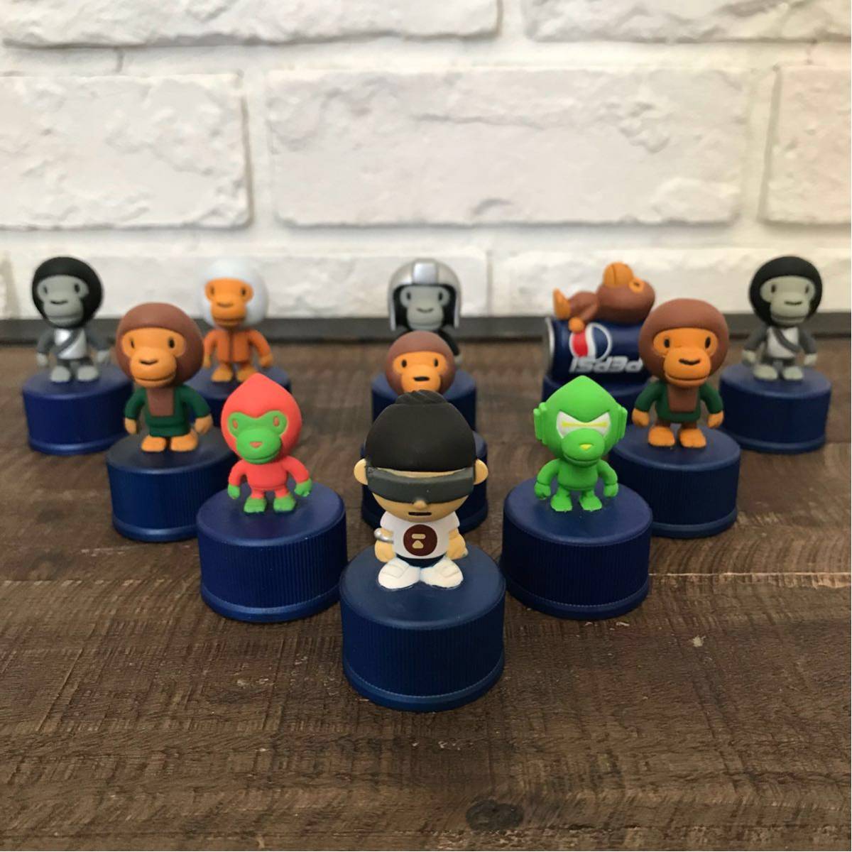 ☆激レア☆ pepsi × bape ボトルキャップ コンプリートセット a