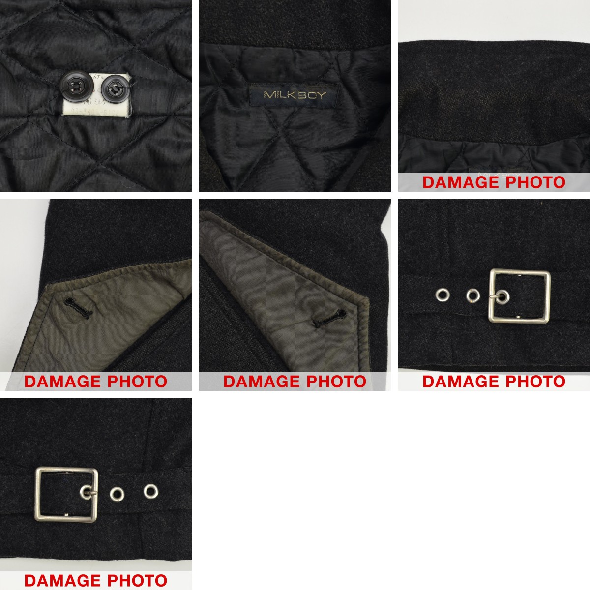 ブランド古着】MILK BOY / ミルクボーイ 00s archive ブルゾン ウール