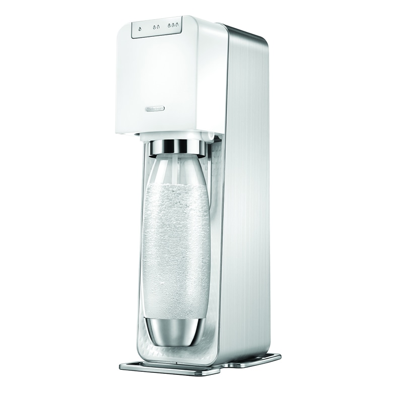 ソーダストリーム ソースパワー ホワイトメタル スターターセット「60L