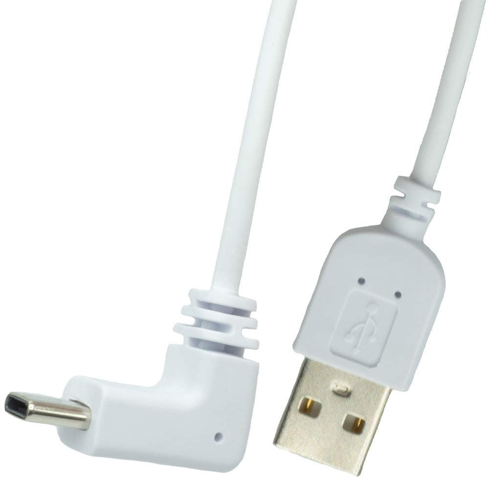 USB2.0 Type-C 縦L型ケーブル白 約50cm （8169） | サプライ用品,SSA