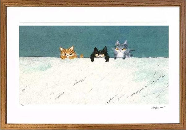 渡辺あきお・もっと気持ちを出して（絵画・版画） | 渡辺あきお | 絵画