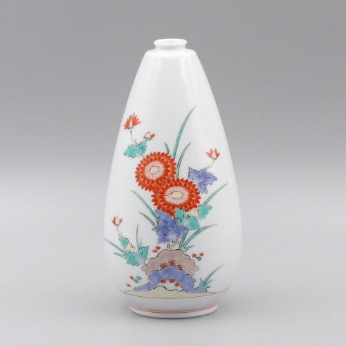 一輪生 釣鐘形小 秋草鶉文 | 一輪生 | 柿右衛門窯公式オンラインショップ