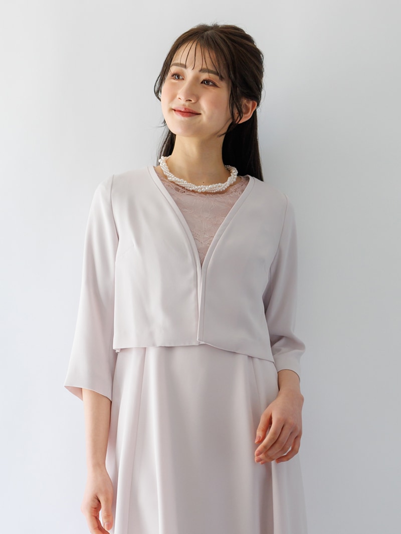 サテンジョーゼットボレロ｜KarLParkLane Style ONLINE SHOP