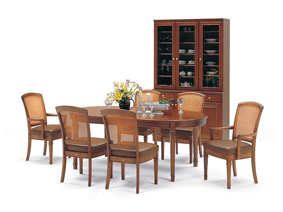 マルニ木工 ダイニングテーブル 伸長式 幅1580~2140【地中海】1200-10