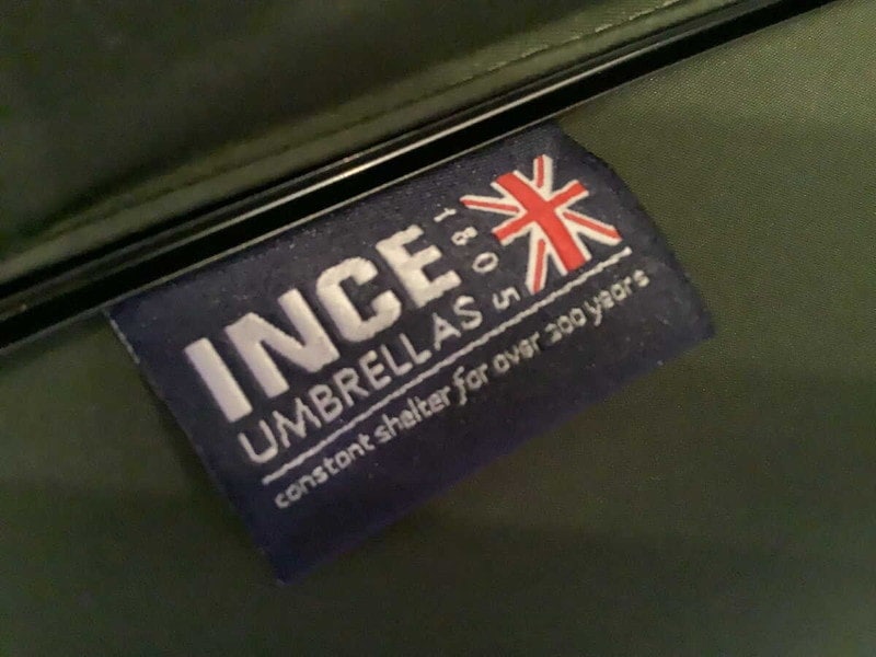 傘 メンズ 紳士 雨傘 長傘 英国製 最古参 JamesInce&Sons ジェームス