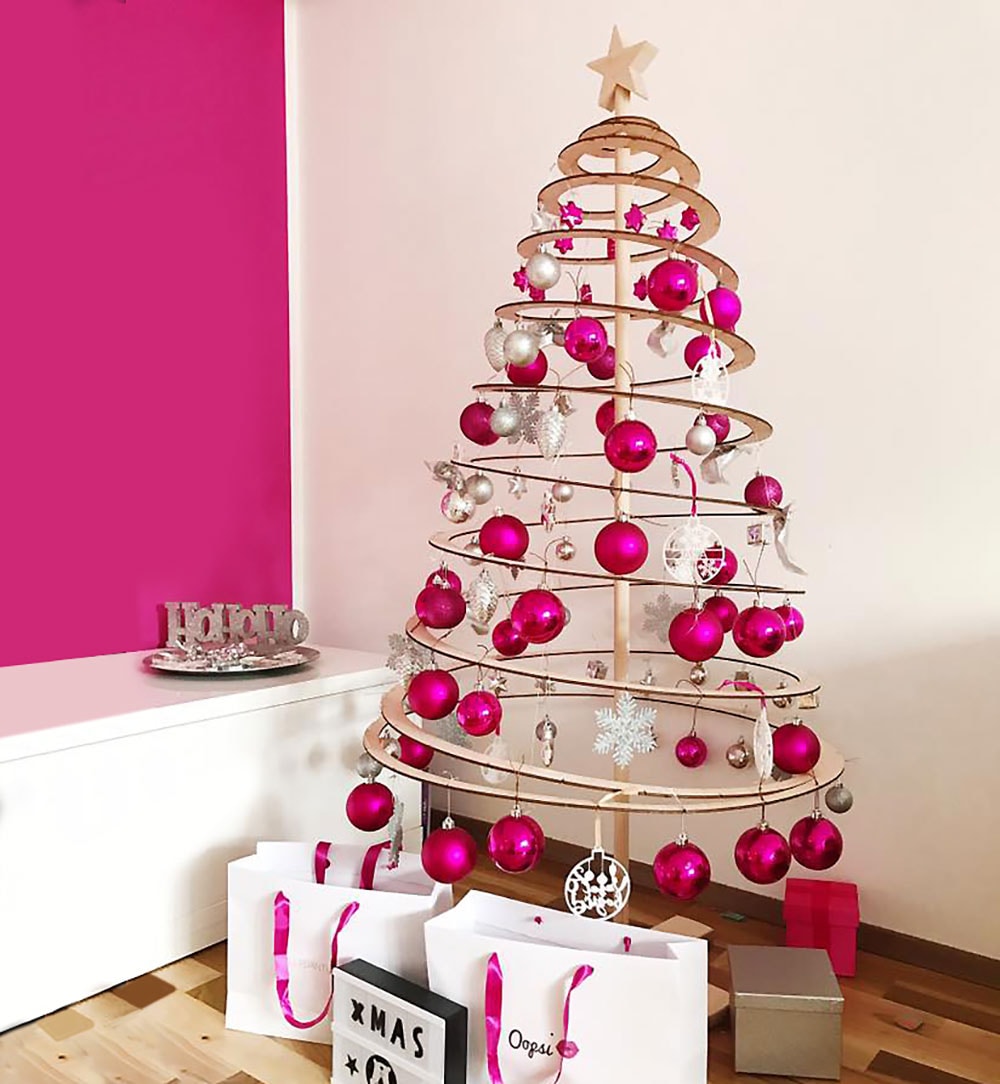 スパイラ ツリー単品 42cm 85cm 138cm コンパクト おしゃれ｜恵月人形本舗