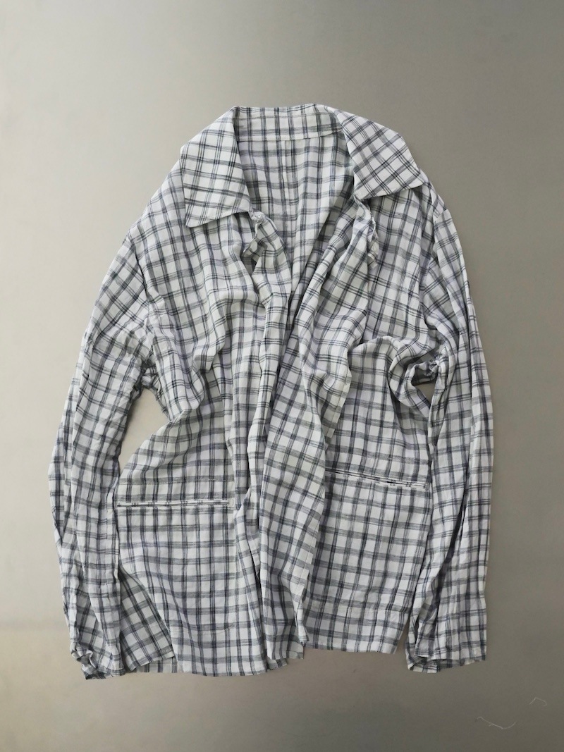 BLACKBIRD toile shirt check