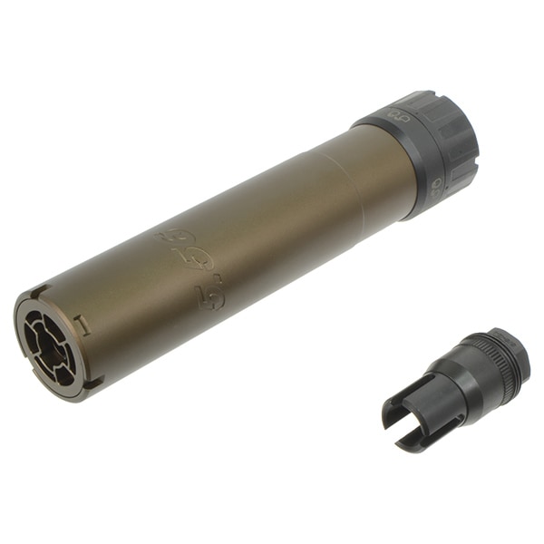 P&B SLX 556 タイプ QDダミーサプレッサー＆ハイダー(14mm 逆ネジ