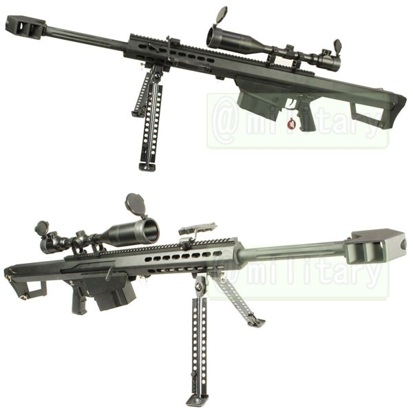 SNOW WOLF バレットM82 CQB (対物ライフル) 電動フルメタル スコープ