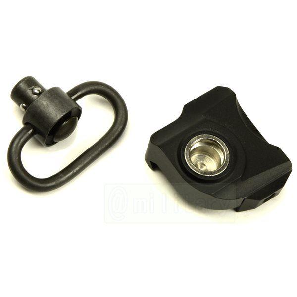 GEN2 タイプ ピカティニーレール スリング マウント BK | エアガン