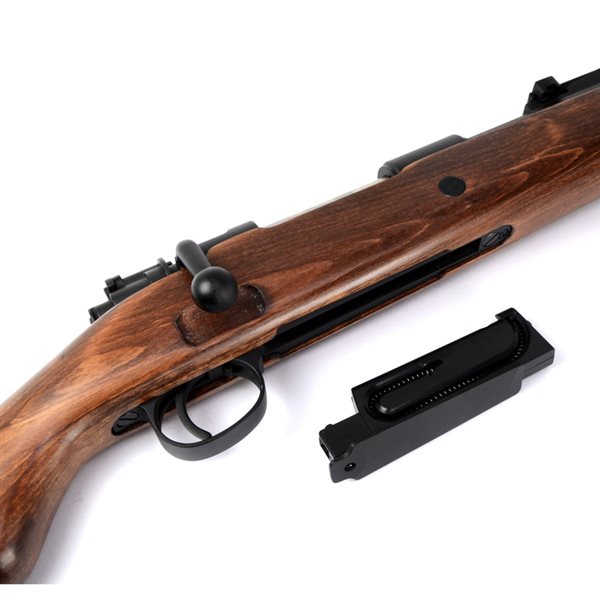 SNOW WOLF Kar98k ボルトアクション エアコッキングガン リアルウッド