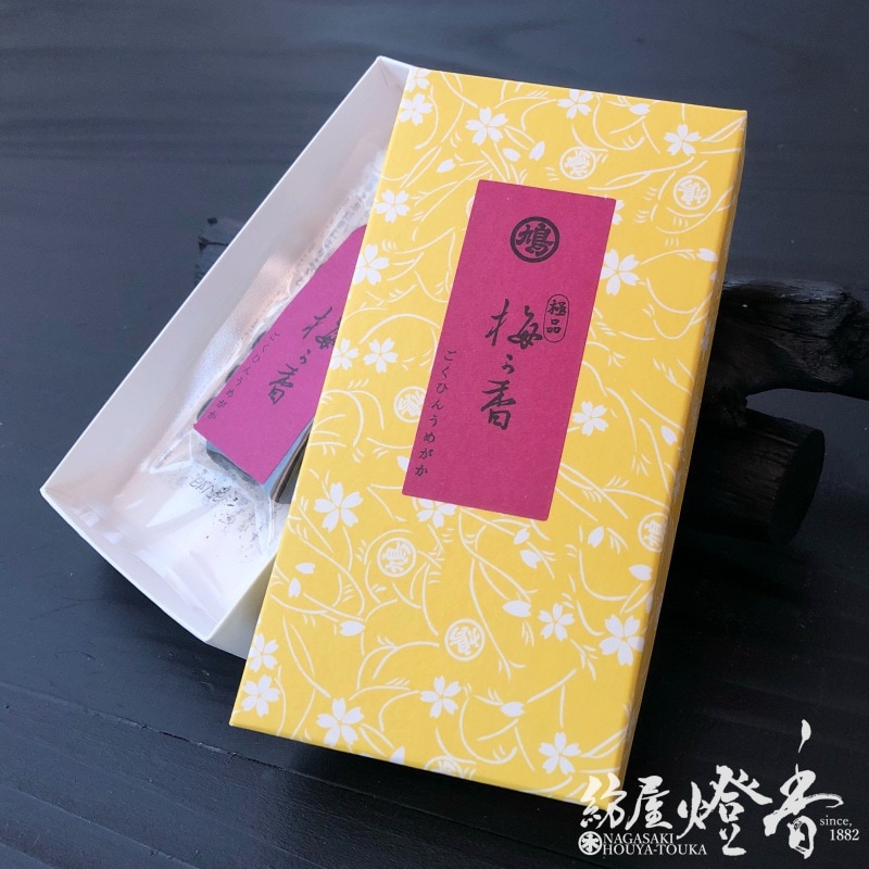 練香『煉り香【極品・梅ヶ香（ごくひんうめがか）-UMEGAKA-】紙箱入20g