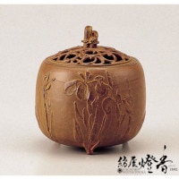 香炉/香器『高岡銅器【象塔香炉/左向き】銅製/正晴作』竹中銅器