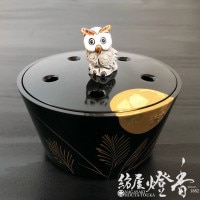 香炉/香器『高岡銅器【小鳥香炉/本金青銅色】銅製・能作吉秀作[空焚き