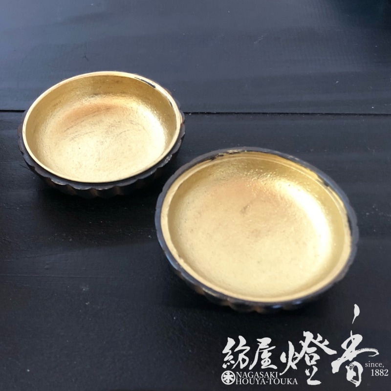 香合/香用具『高岡銅器【菊華-KIKUKA-/古手色】紙箱入[銅製]』竹中銅器