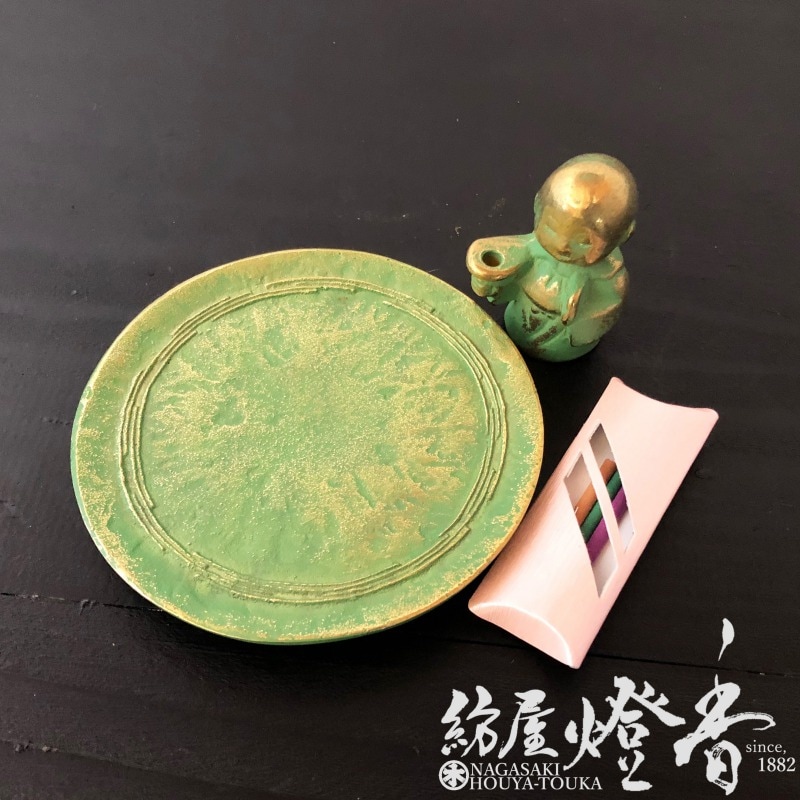 香炉/香器『高岡銅器【プチ香・地蔵(じぞう)-JIZOU-】銅製・香立て&香