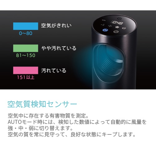 バッテリー搭載】Kirala Air オゾン除菌ポータブル空気清浄機 Picco