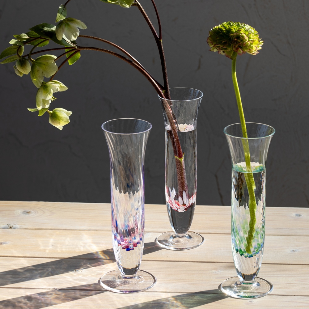 サンシャイン 一輪挿し | 北一硝子 まごころお届け便