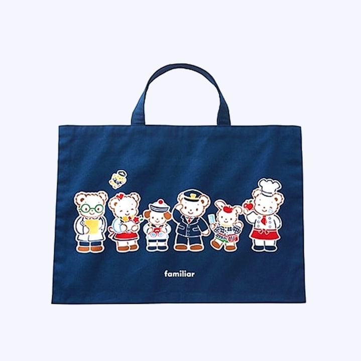 ファミリア レッスンバッグ：ネイビー | おせわ・体験 | こべっこ