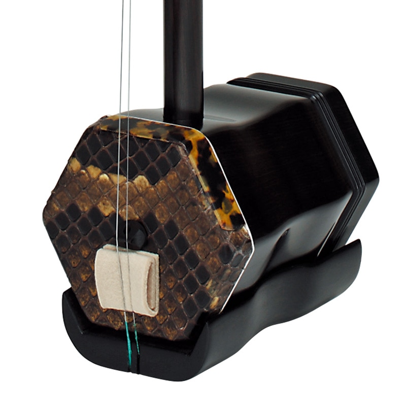 甘く哀愁のある音色を奏でる上級黒檀二胡 ER-2000