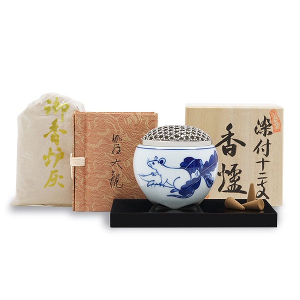 日本香堂 源右衛門干支香炉＆お香セット【新春限定品】 | 取扱い