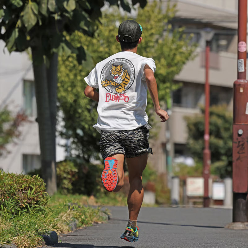 ELDORESO Jump Out Tee エルドレッソ ランニング 2025FW(e1016425white