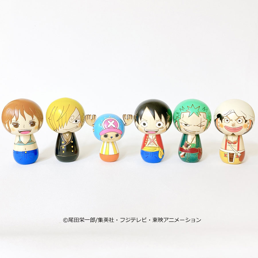 ワンピースこけし [ゾロ] by 卯三郎こけし | 日本のキャラクターこけし