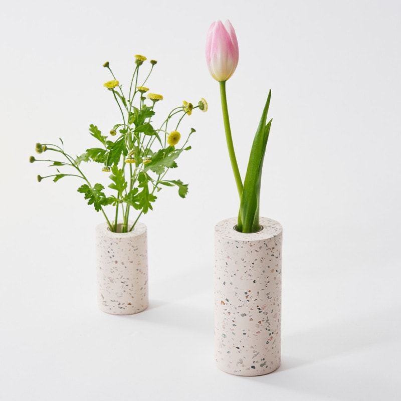 53cm 70`sイタリアヴィンテージハンドメイド花瓶 大型フラワーベース