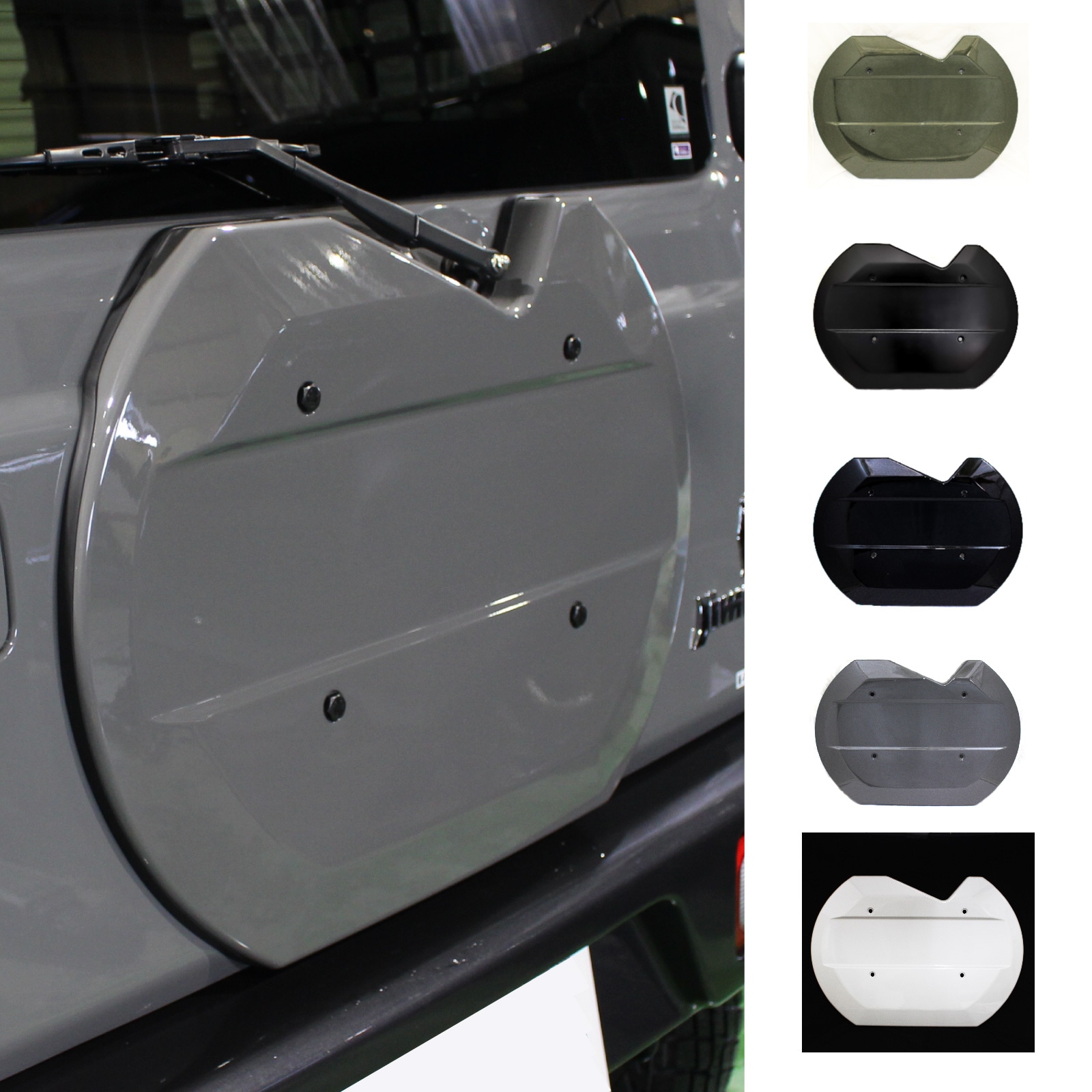 ジムニー JB64 シエラ ノマド リアゲートカバー 各カラー塗装済 ABS製