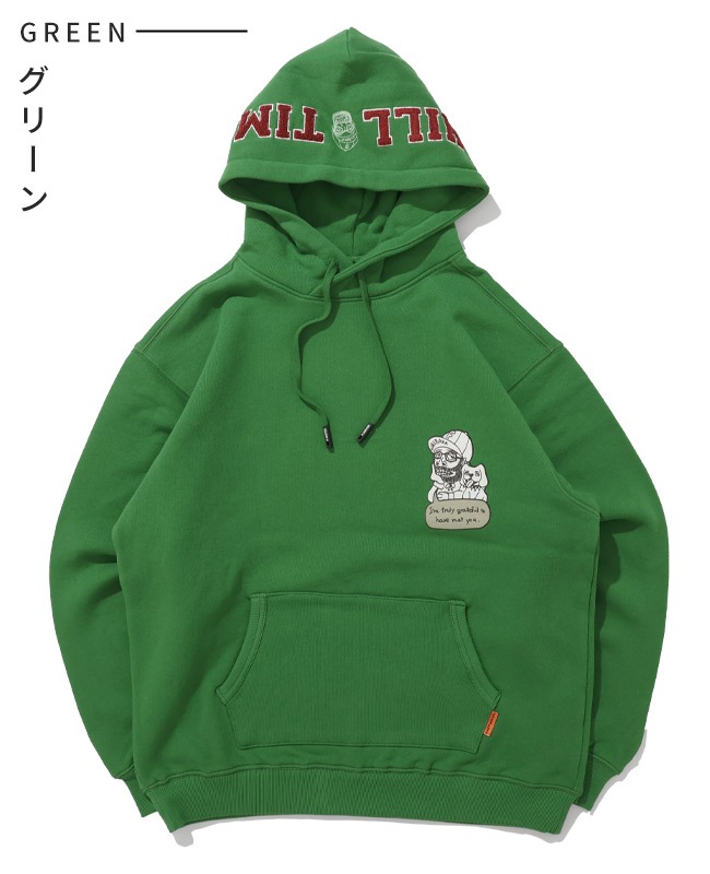 クリフメイヤー[公式] チルタイム裏起毛パーカー(フードロゴ) MENS