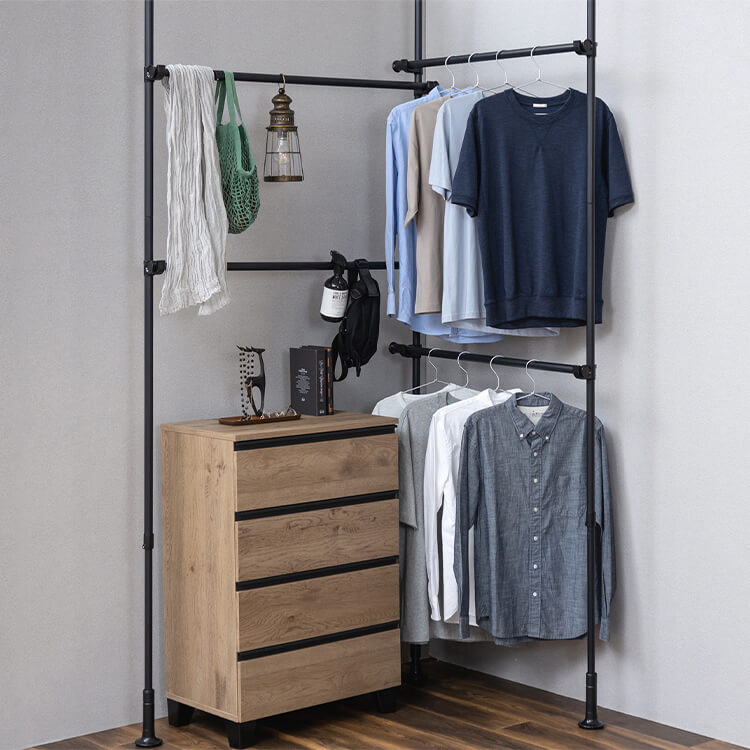 つっぱりハンガーラック TWR3-2630｜SIMPLE STYLE (シンプルスタイル