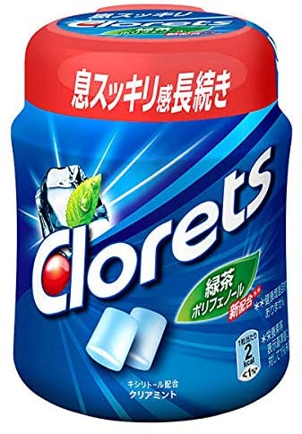 モンデリーズ・ジャパン クロレッツXP ボトルR クリアミント(粒ガム