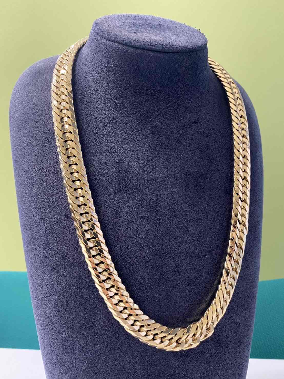 喜平ネックレス K18 12面カットトリプル 300g 61cm 造幣局検定マーク