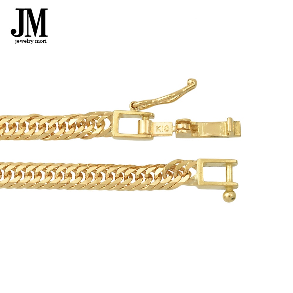 18金 喜平ブレスレット K18 8面カットトリプル 5g 18cm 造幣局検定