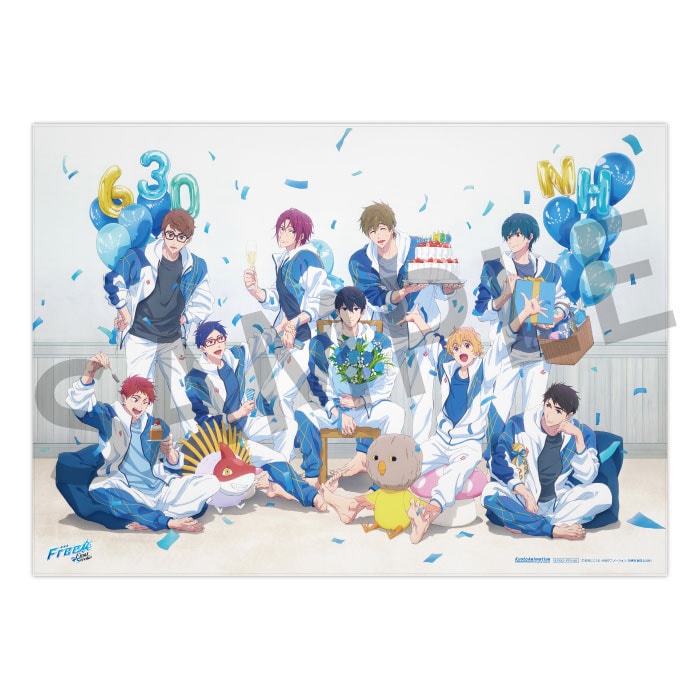 Free!FS クロスポスター【Celebration】【在庫品】