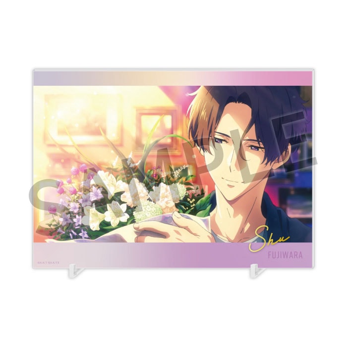 ツルネ』シリーズ アクリルプレート【藤原愁】【在庫品】