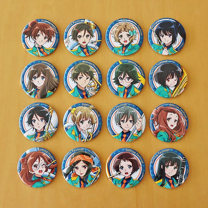 響け！ユーフォニアム3 缶バッジコレクション【サンフェス】