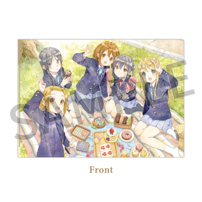 けいおん！』シリーズ 15th Anniversary クリアファイル