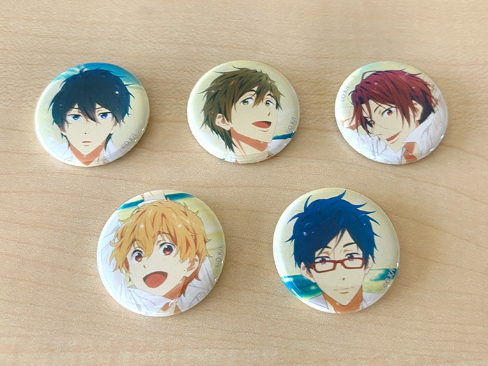 京アニハンドメイド缶バッジ 【TVアニメ『Free!』】【在庫品】