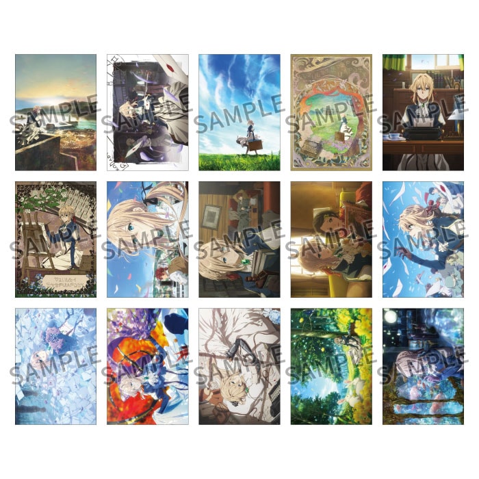 ヴァイオレット・エヴァーガーデンシリーズ ポストカードブック