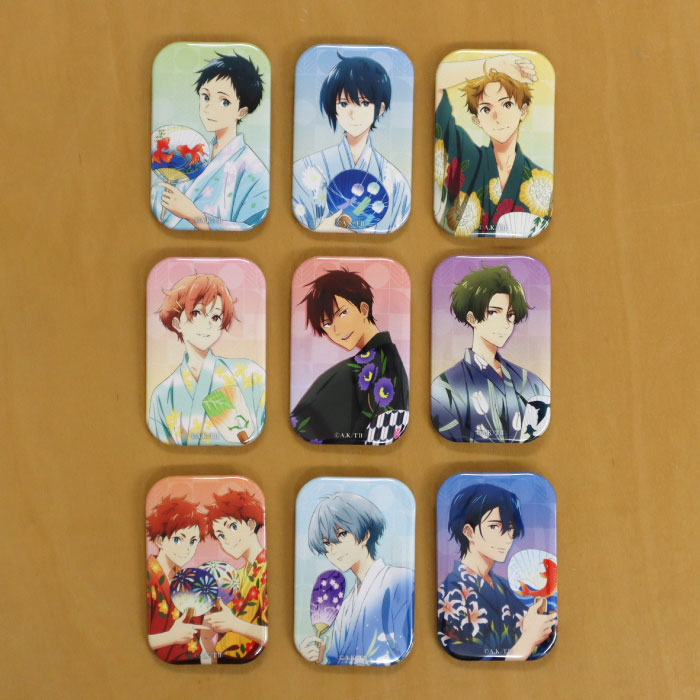 ツルネ －つながりの一射－ キャラクター缶バッジ【祭】-愁-【在庫品】