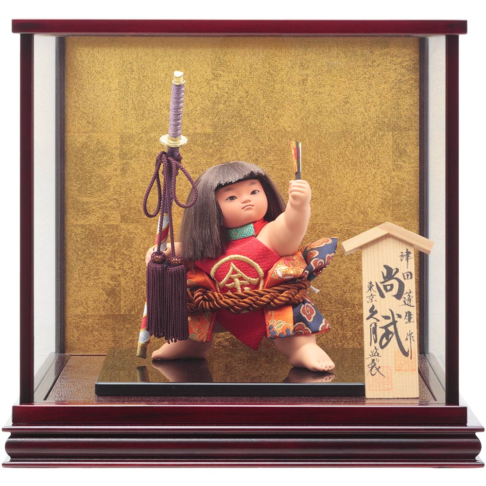 津田蓬生作 金太郎 5G-M17 | 金太郎・武者人形 | 【公式】 人形の久月