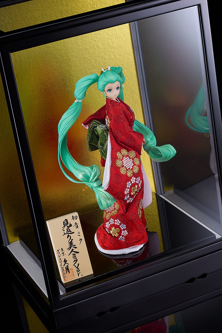 初音ミク 見返り美人ミクVer. -久月コラボ日本人形- | 日本人形