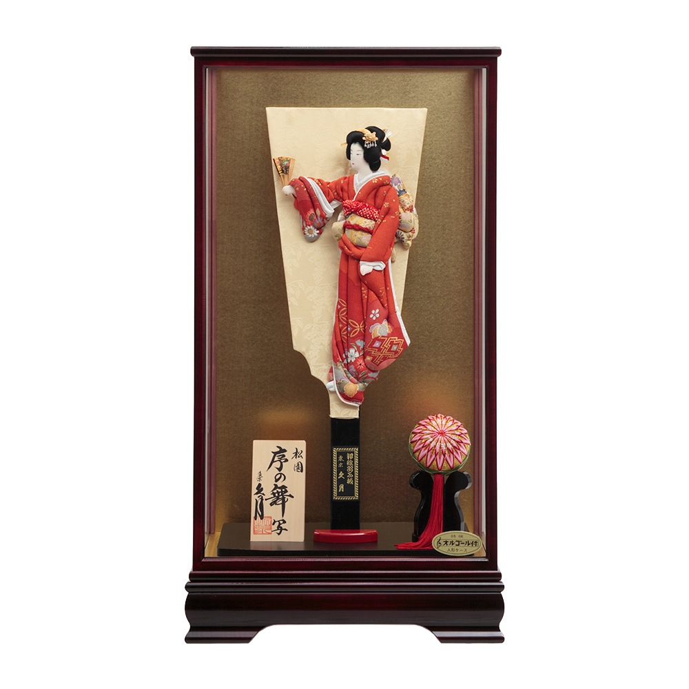 古典羽子板飾り 18号 ケース/板立て選択可能タイプ 73EH-61 | 羽子板