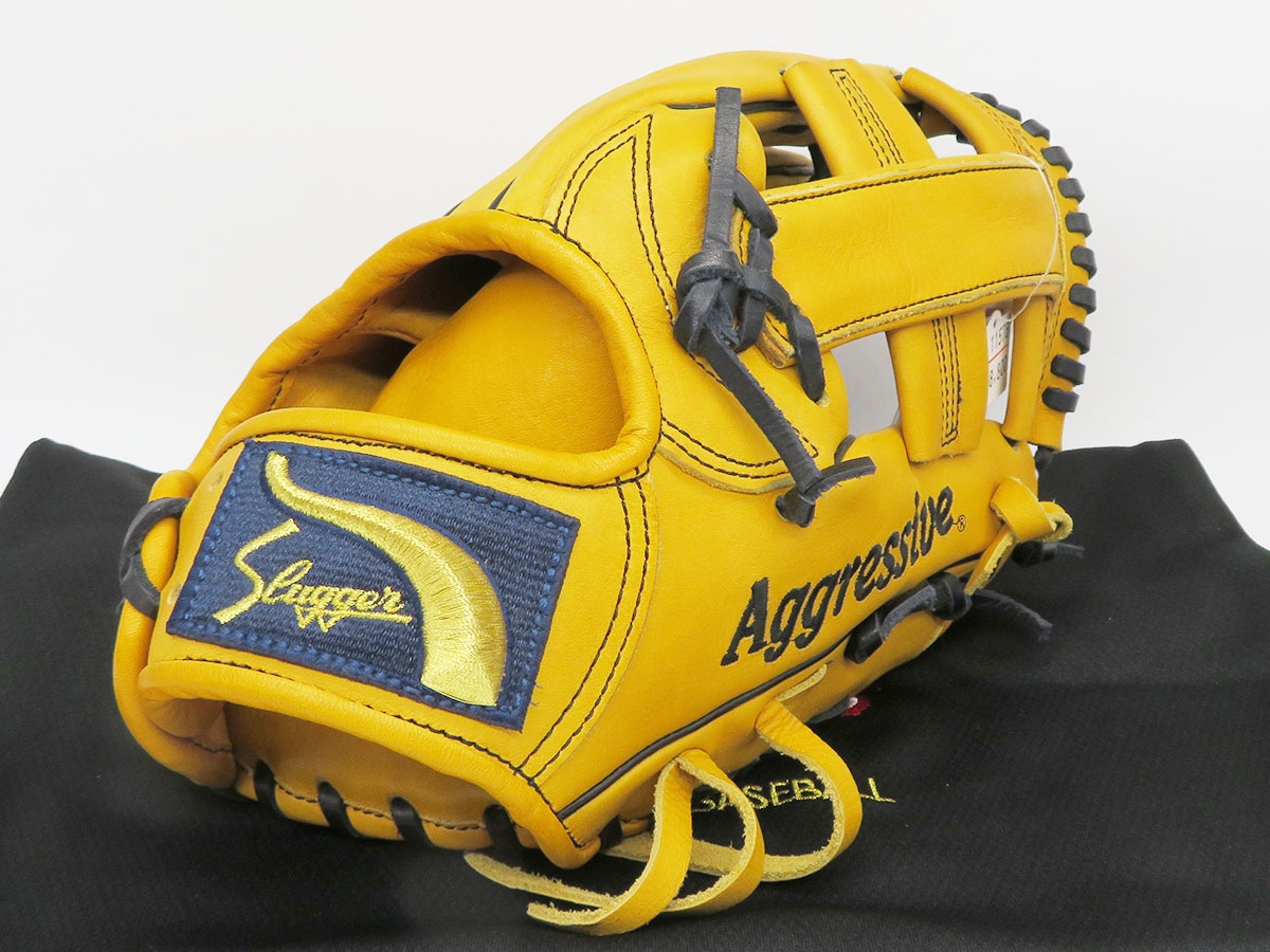 久保田スラッガー オーダー 内野手用 Aggressive刺しゅう入り | 中古