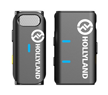 Hollyland LARK M1 SOLO（Cool Black） ワイヤレスマイクシステム