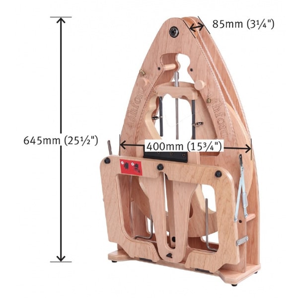 アシュフォード ジョイ2 シングルペダル紡毛機 JOY バッグ付き