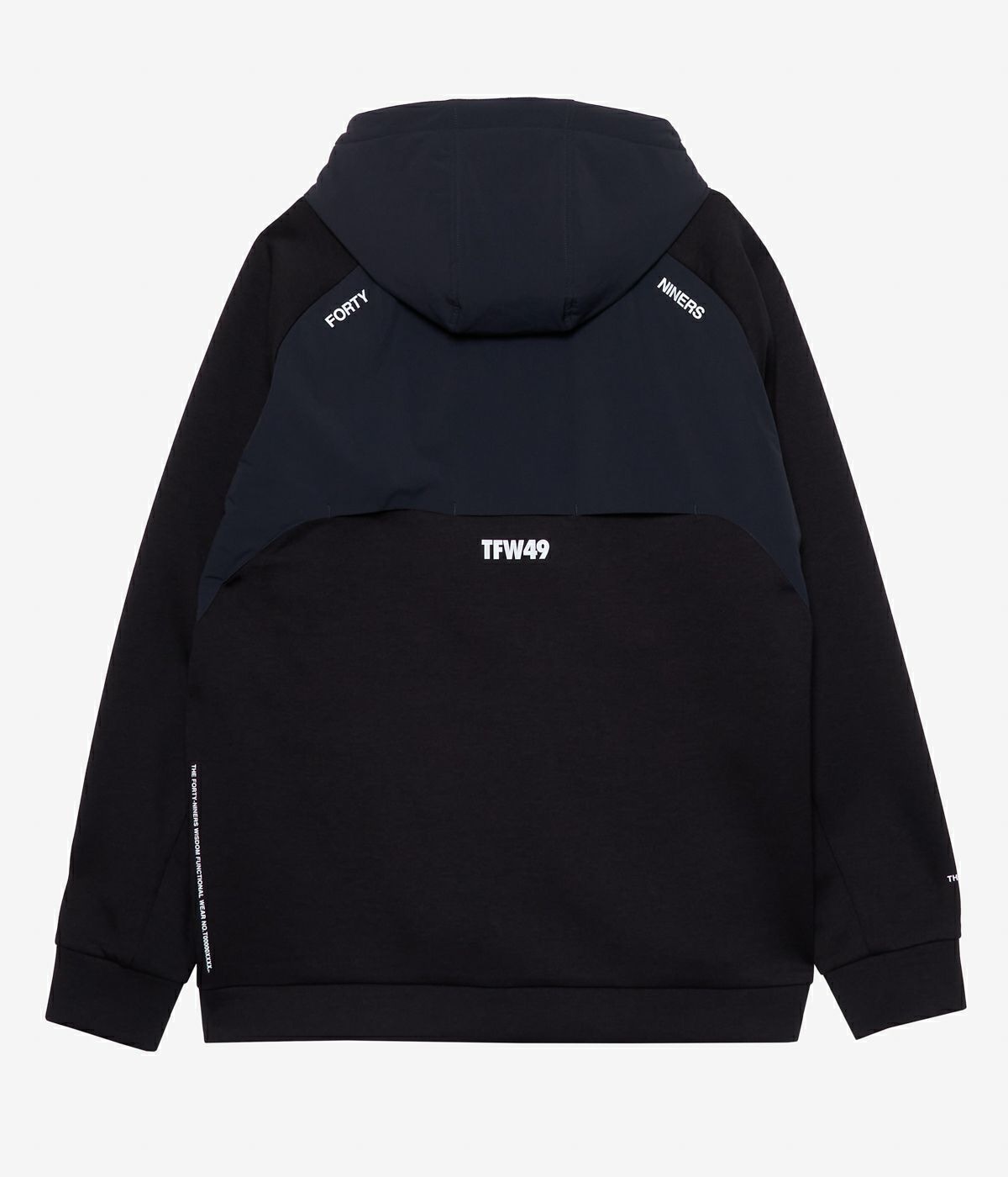 TFW49 / T102520030 / CARDBOARD MATERIAL FULL ZIP HOODIE（2色