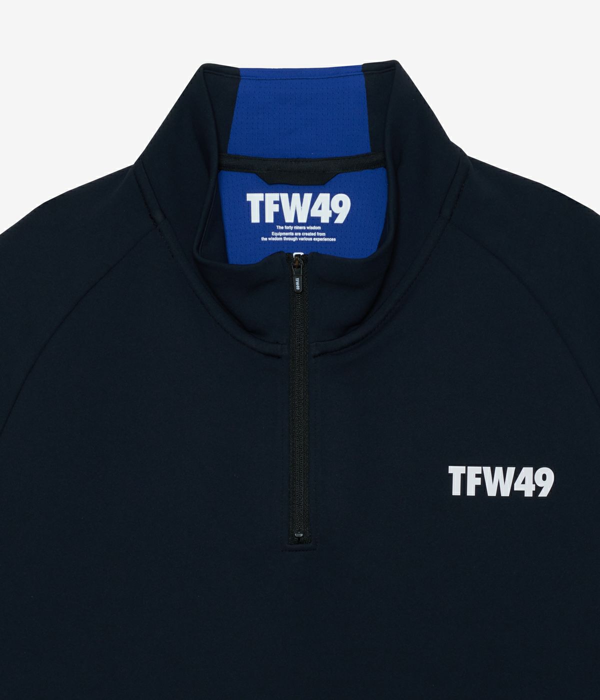 TFW49 / T102520024 / MOCK NECK HALF ZIP L/S TEE (2色) | BRAND